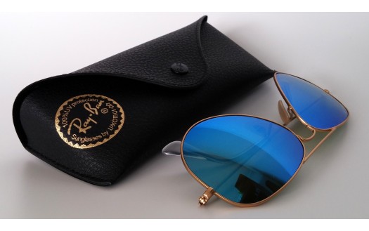 Ray-Ban Aviator Flash Lenses Polarised (RB3025 112/4L 58mm) saules brilles